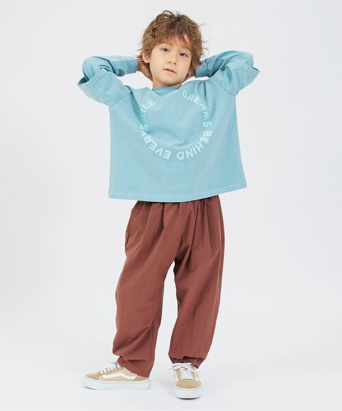 BREEZE(ブリーズ)の「【WEB限定】タックテーパードパンツ(その他パンツ・キッズ・カーキ/ブラック/ベージュ/ブラウン/ライム/ネイビー・130/140/150/160/120/110/100/90)」の13枚目の写真