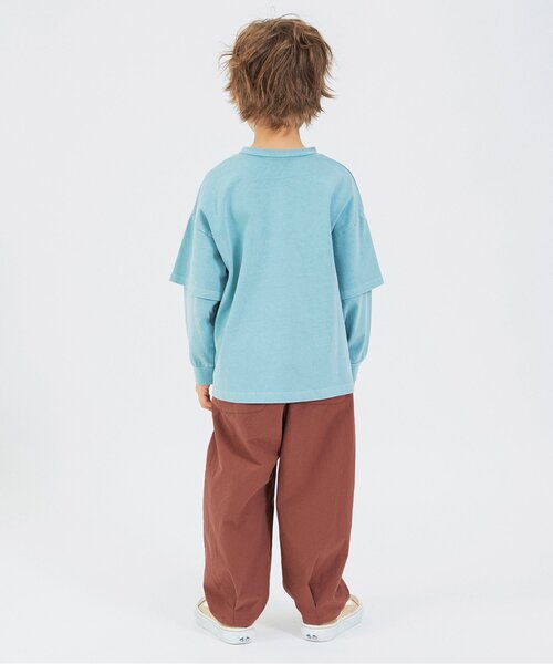 BREEZE(ブリーズ)の「【WEB限定】タックテーパードパンツ(その他パンツ・キッズ・カーキ/ブラック/ベージュ/ブラウン/ライム/ネイビー・130/140/150/160/120/110/100/90)」の14枚目の写真