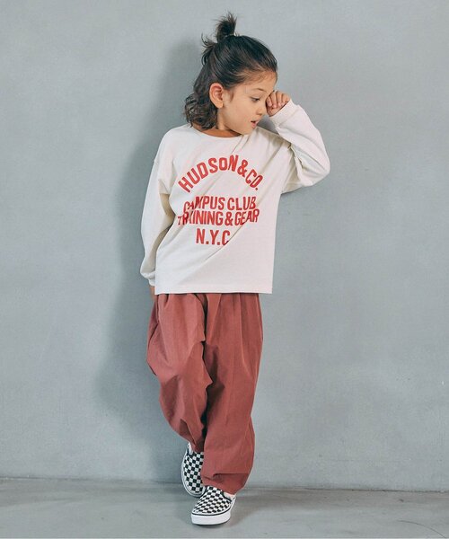 BREEZE(ブリーズ)の「【WEB限定】タックテーパードパンツ(その他パンツ・キッズ・カーキ/ブラック/ベージュ/ブラウン/ライム/ネイビー・130/140/150/160/120/110/100/90)」の16枚目の写真