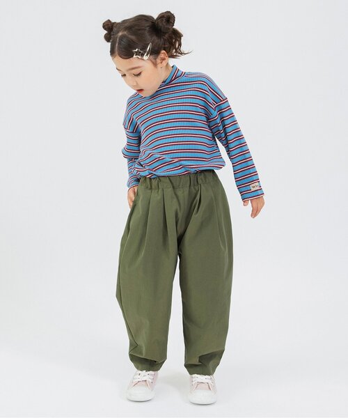 BREEZE(ブリーズ)の「【WEB限定】タックテーパードパンツ(その他パンツ・キッズ・カーキ/ブラック/ベージュ/ブラウン/ライム/ネイビー・130/140/150/160/120/110/100/90)」の18枚目の写真