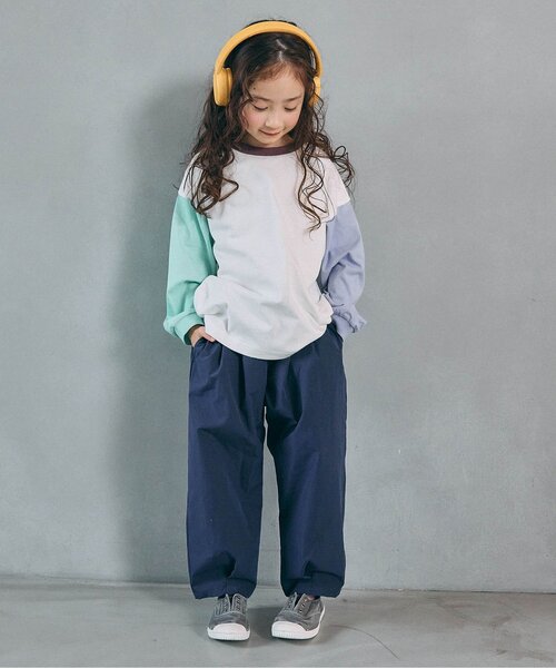 BREEZE(ブリーズ)の「【WEB限定】タックテーパードパンツ(その他パンツ・キッズ・カーキ/ブラック/ベージュ/ブラウン/ライム/ネイビー・130/140/150/160/120/110/100/90)」の22枚目の写真