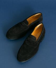 LIFE STYLE TAILOR マルチスペックスエードコインローファー