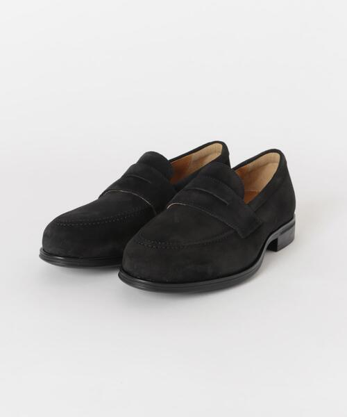 URBAN RESEARCH DOORS(アーバンリサーチドアーズ)の「LIFE STYLE TAILOR マルチスペックスエードコインローファー(ドレスシューズ・メンズ・ダークブラウン/ブラック・8.5/7/8/7.5)」の1枚目の写真