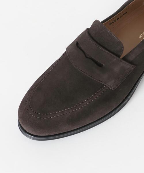 URBAN RESEARCH DOORS(アーバンリサーチドアーズ)の「LIFE STYLE TAILOR マルチスペックスエードコインローファー(ドレスシューズ・メンズ・ダークブラウン/ブラック・8.5/7/8/7.5)」の8枚目の写真