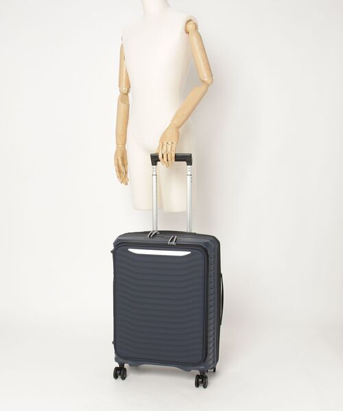 Samsonite（サムソナイト）の「サムソナイト UPSCAPE スピナー55/20 エキスパンダブル イージーアクセス ブルーナイト（スーツケース/キャリーバッグ・メンズ・ネイビー系・S）」の2枚目の写真