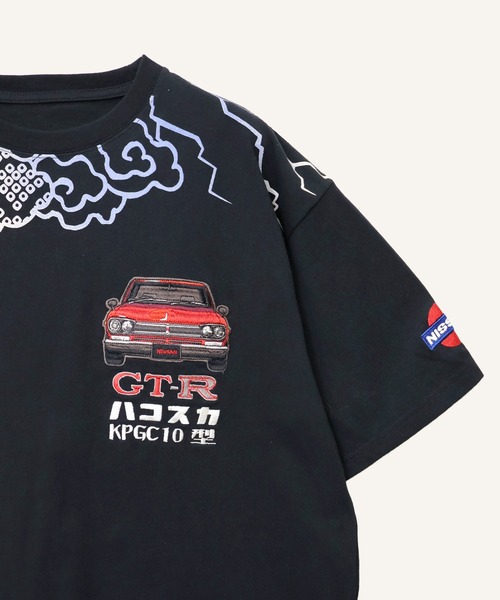 PANDIESTA（パンディエスタ）の「NISSAN×錦 KPGC10型ハコスカ雷雲Tシャツ(M2)（Tシャツ/カットソー・メンズ・ブラック/ホワイト・L/XL/XXL/M）」の7枚目の写真