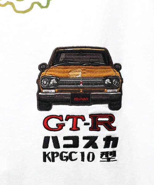 PANDIESTA（パンディエスタ）の「NISSAN×錦 KPGC10型ハコスカ雷雲Tシャツ(M2)（Tシャツ/カットソー・メンズ・ブラック/ホワイト・L/XL/XXL/M）」の14枚目の写真