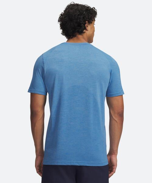 UNDER ARMOUR(アンダーアーマー)の「UAバニッシュ シームレス ショートスリーブ Tシャツ(トレーニング/メンズ)(Tシャツ/カットソー・メンズ・ブルー系・XL/M/L)」の4枚目の写真