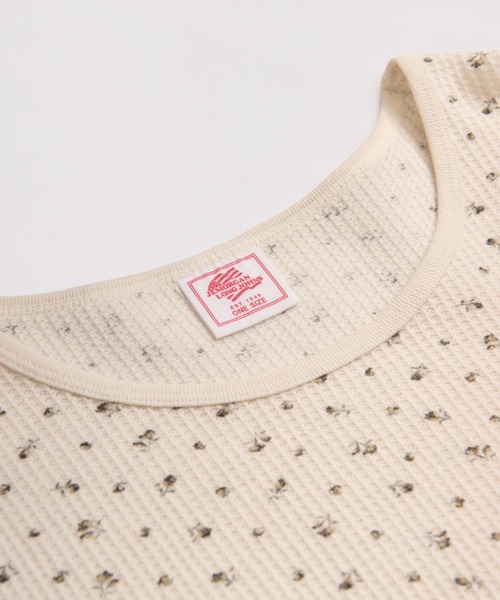 JEMORGAN（ジェーイーモーガン）の「ワッフルフラワー柄　ハーフスリーブクルーＴ（パック入）（Tシャツ/カットソー・レディース・ブラック/ネイビー/ピンク/パープル/スカイブルー・FREE）」の10枚目の写真