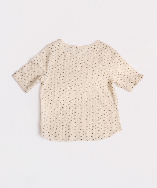JEMORGAN（ジェーイーモーガン）の「ワッフルフラワー柄　ハーフスリーブクルーＴ（パック入）（Tシャツ/カットソー・レディース・ブラック/ネイビー/ピンク/パープル/スカイブルー・FREE）」の13枚目の写真
