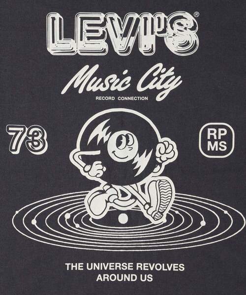 Levi's(リーバイス)の「プリントTシャツ/リラックスフィット(Tシャツ/カットソー・メンズ・ブラック・03/04/05)」の5枚目の写真