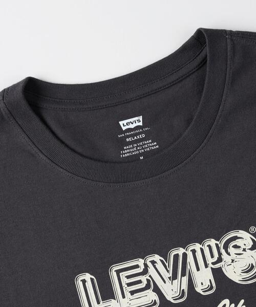 Levi's(リーバイス)の「プリントTシャツ/リラックスフィット(Tシャツ/カットソー・メンズ・ブラック・03/04/05)」の6枚目の写真
