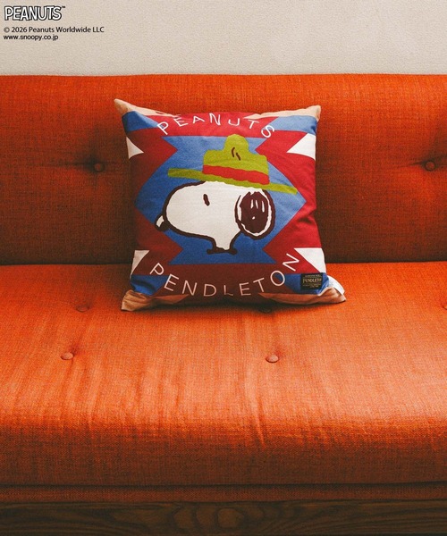 PEANUTS(ピーナッツ)の「【PEANUTS×PENDLETON】クッションカバー45×45(クッション/クッションカバー・レディース・その他1/その他2/その他3・0)」の2枚目の写真