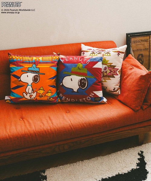 PEANUTS(ピーナッツ)の「【PEANUTS×PENDLETON】クッションカバー45×45(クッション/クッションカバー・レディース・その他1/その他2/その他3・0)」の4枚目の写真