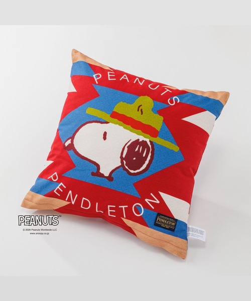 PEANUTS(ピーナッツ)の「【PEANUTS×PENDLETON】クッションカバー45×45(クッション/クッションカバー・レディース・その他1/その他2/その他3・0)」の5枚目の写真