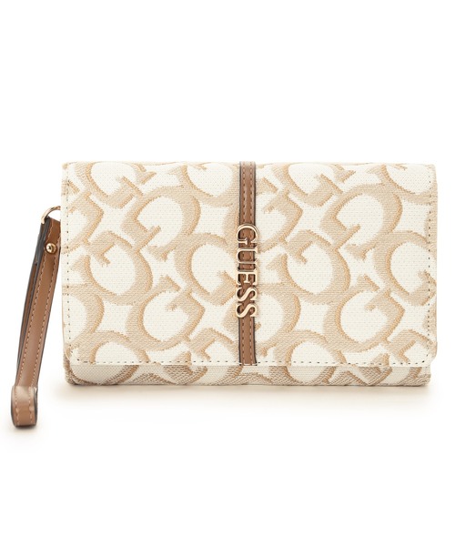 Guess(ゲス)の「JERICO Phone Organizer(財布・レディース・ネイビー/ホワイト・ONE SIZE)」の2枚目の写真