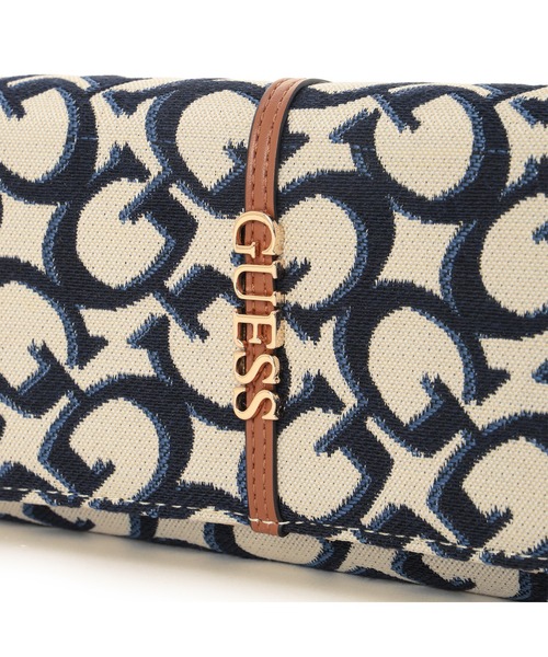 Guess(ゲス)の「JERICO Phone Organizer(財布・レディース・ネイビー/ホワイト・ONE SIZE)」の5枚目の写真