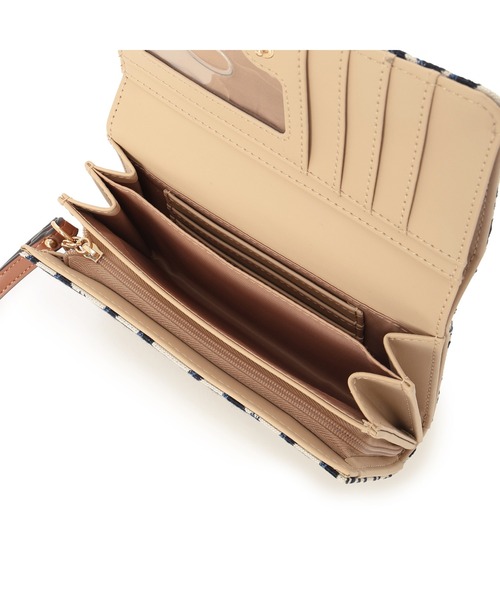 Guess(ゲス)の「JERICO Phone Organizer(財布・レディース・ネイビー/ホワイト・ONE SIZE)」の11枚目の写真