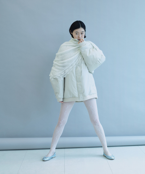 EDIT. FOR LULU(エディットフォールル)の「HELLA High Neck Padded Coat(その他アウター・レディース・ホワイト・FREE)」の6枚目の写真