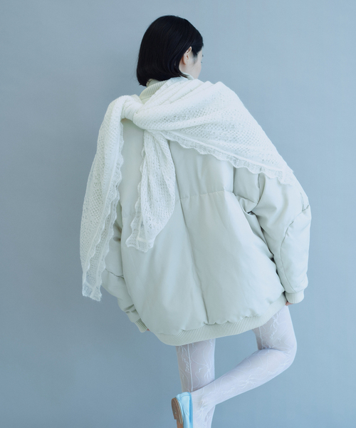 EDIT. FOR LULU(エディットフォールル)の「HELLA High Neck Padded Coat(その他アウター・レディース・ホワイト・FREE)」の7枚目の写真