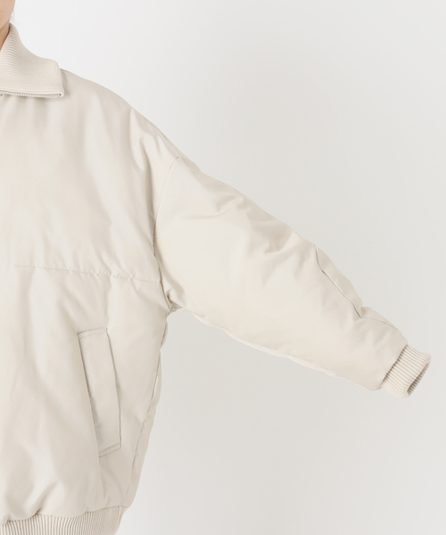 EDIT. FOR LULU(エディットフォールル)の「HELLA High Neck Padded Coat(その他アウター・レディース・ホワイト・FREE)」の3枚目の写真