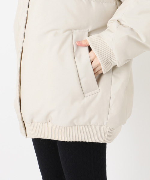 EDIT. FOR LULU(エディットフォールル)の「HELLA High Neck Padded Coat(その他アウター・レディース・ホワイト・FREE)」の4枚目の写真