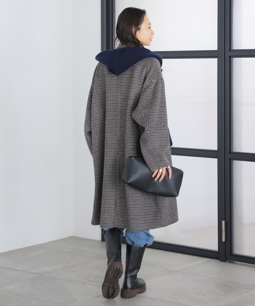 JOURNAL STANDARD(ジャーナルスタンダード)の「スーパー120リバーチェスターコート(チェスターコート・レディース・ブラック系その他/チャコールグレー・38/36)」の17枚目の写真