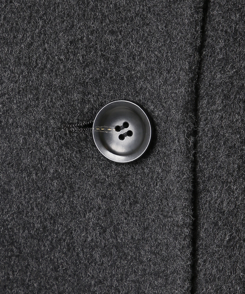 JOURNAL STANDARD(ジャーナルスタンダード)の「スーパー120リバーチェスターコート(チェスターコート・レディース・ブラック系その他/チャコールグレー・38/36)」の6枚目の写真
