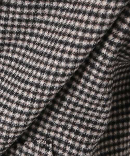 JOURNAL STANDARD(ジャーナルスタンダード)の「スーパー120リバーチェスターコート(チェスターコート・レディース・ブラック系その他/チャコールグレー・38/36)」の13枚目の写真