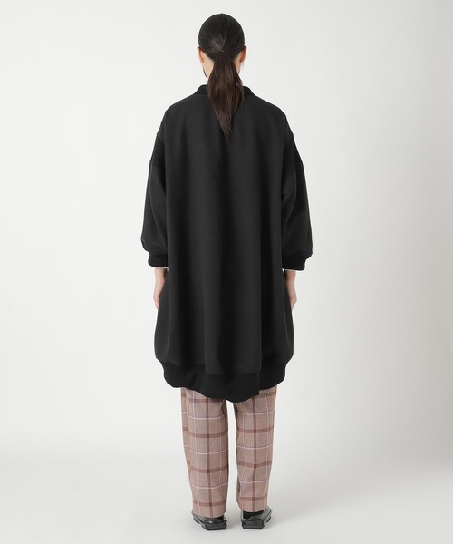 ZUCCa(ズッカ)の「PE TWEED / コート(その他アウター・レディース・ブラック・M size)」の3枚目の写真