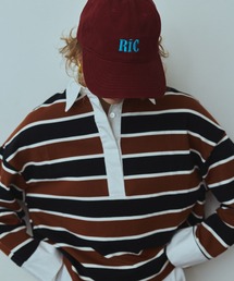 RiC（リック）の「STRIPED RUGGER SHIRT（ポロシャツ）」