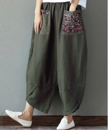 ワイドパンツ ガウチョパンツ