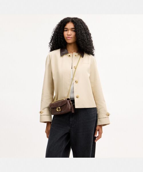 COACH(コーチ)の「タビー ショルダー バッグ 20・キルティング(ショルダーバッグ・レディース・ブラウン系その他・ONE)」の2枚目の写真