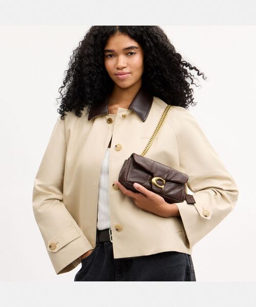 COACH(コーチ)の「タビー ショルダー バッグ 20・キルティング(ショルダーバッグ・レディース・ブラウン系その他・ONE)」の3枚目の写真