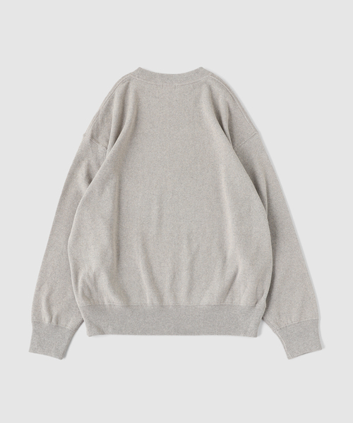 crepuscule(クレプスキュール)の「crepuscule / クレプスキュール Co/He Rib Sweat P/O(Tシャツ/カットソー・メンズ・アイボリー/ベージュ・1/2)」の6枚目の写真