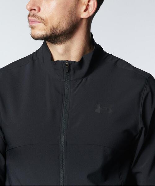 UNDER ARMOUR(アンダーアーマー)の「UAフレッシュウーブン フルジップ ジャケット(トレーニング/メンズ)(その他アウター・メンズ・ブラック・3XL)」の4枚目の写真