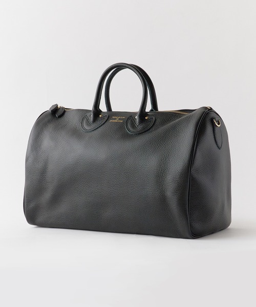 YOUNG&OLSEN The DRYGOODS STORE（ヤングアンドオルセン）の「YOUNG & OLSEN/ヤングアンドオルセン EMBOSSED LEATHER D BOSTON M ボストンバッグ 秋 秋服 2026年秋冬（ボストンバッグ・レディース・ブラック・FREE）」の15枚目の写真
