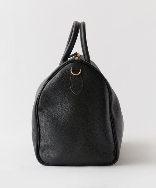 YOUNG&OLSEN The DRYGOODS STORE（ヤングアンドオルセン）の「YOUNG & OLSEN/ヤングアンドオルセン EMBOSSED LEATHER D BOSTON M ボストンバッグ 秋 秋服 2026年秋冬（ボストンバッグ・レディース・ブラック・FREE）」の4枚目の写真