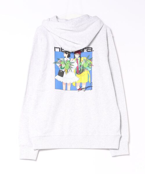NEW ERA(ニューエラ)の「【NEW ERA/ニューエラ】スウェット プルオーバー フーディ Illustrators Collection こまやま明 アッシュグレー(スウェット・レディース・その他1・L)」の2枚目の写真