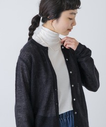 シアーモヘヤカーディガン