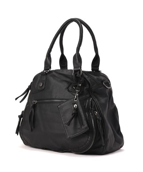 SIS（エスアイエス）の「SIS/エスアイエス/SHOULDER BAG（ショルダーバッグ・レディース・ブラック・F）」の2枚目の写真