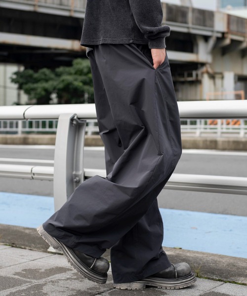 WEGO(ウィゴー)の「WEGO/【26年秋冬新作】テクニカルバルーンパンツ(チノパンツ・メンズ・ブラック/グレー・MEDIUM/LARGE)」の12枚目の写真