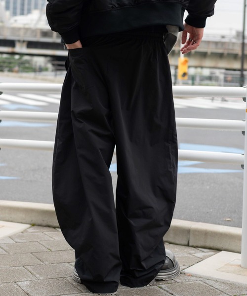 WEGO(ウィゴー)の「WEGO/【26年秋冬新作】テクニカルバルーンパンツ(チノパンツ・メンズ・ブラック/グレー・MEDIUM/LARGE)」の8枚目の写真