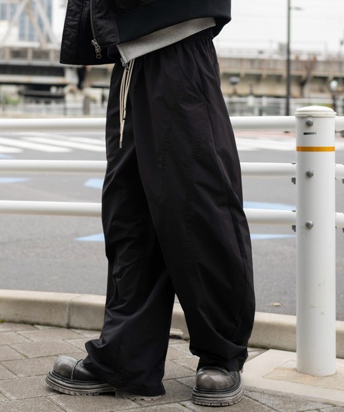 WEGO(ウィゴー)の「WEGO/【26年秋冬新作】テクニカルバルーンパンツ(チノパンツ・メンズ・ブラック/グレー・MEDIUM/LARGE)」の7枚目の写真