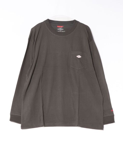 BALL（ボール）の「【BALL】OE天竺ポケット付きTシャツ ロンTEE35510（Tシャツ/カットソー・メンズ・ブラック/チャコール/オフホワイト/オートミール・LL/L/M）」の3枚目の写真