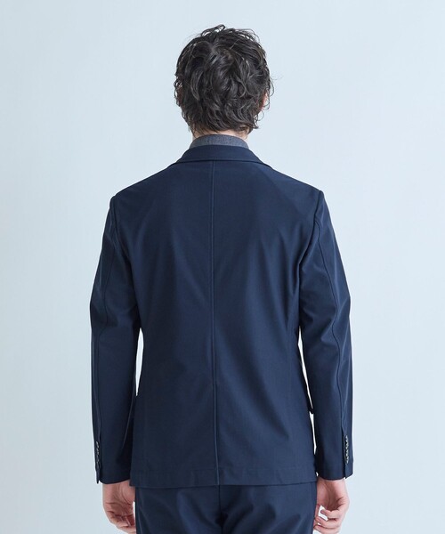 MEN'S BIGI(メンズビギ)の「【ACTIVE TAILOR】Air tool テーラードジャケット<高通気性/ストレッチ/接触冷感/UVカット/防シワ>(テーラードジャケット・メンズ・ブラック/ネイビー・2/3/4/1)」の8枚目の写真