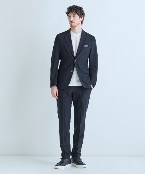 MEN'S BIGI(メンズビギ)の「【ACTIVE TAILOR】Air tool テーラードジャケット<高通気性/ストレッチ/接触冷感/UVカット/防シワ>(テーラードジャケット・メンズ・ブラック/ネイビー・2/3/4/1)」の11枚目の写真