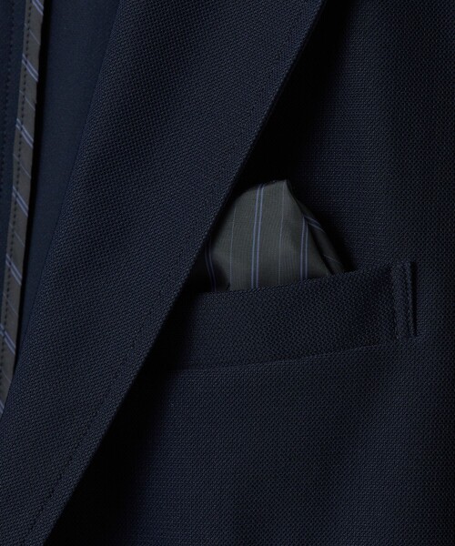 MEN'S BIGI(メンズビギ)の「【ACTIVE TAILOR】Air tool テーラードジャケット<高通気性/ストレッチ/接触冷感/UVカット/防シワ>(テーラードジャケット・メンズ・ブラック/ネイビー・2/3/4/1)」の13枚目の写真