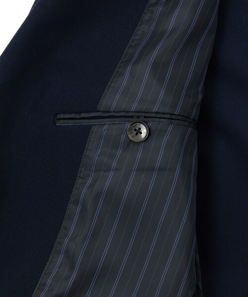MEN'S BIGI(メンズビギ)の「【ACTIVE TAILOR】Air tool テーラードジャケット<高通気性/ストレッチ/接触冷感/UVカット/防シワ>(テーラードジャケット・メンズ・ブラック/ネイビー・2/3/4/1)」の18枚目の写真