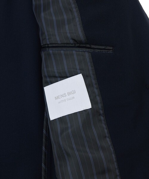 MEN'S BIGI(メンズビギ)の「【ACTIVE TAILOR】Air tool テーラードジャケット<高通気性/ストレッチ/接触冷感/UVカット/防シワ>(テーラードジャケット・メンズ・ブラック/ネイビー・2/3/4/1)」の19枚目の写真